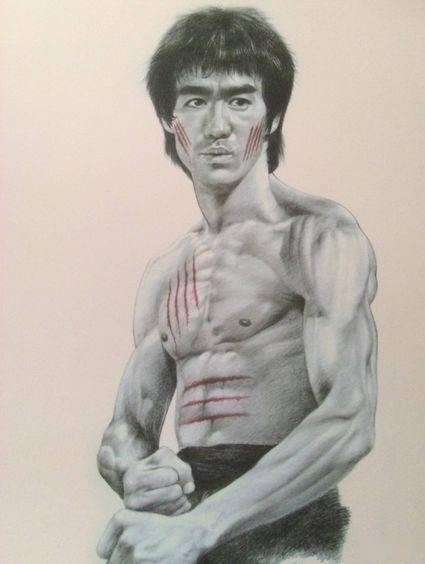 你没见过的李小龙画像