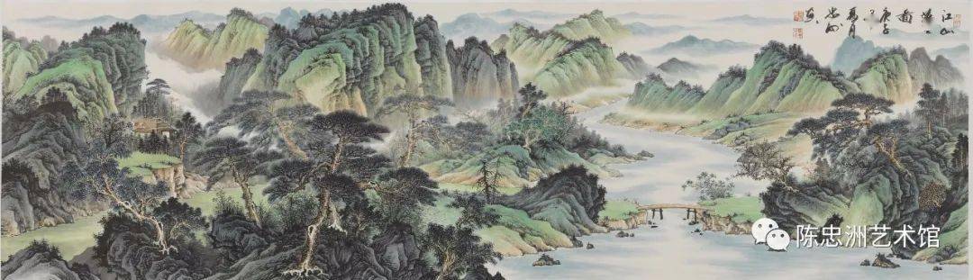 中国画写意山水画的调色法 难得一见 花青 中国画写意山水画的调色法 难得一见 花青