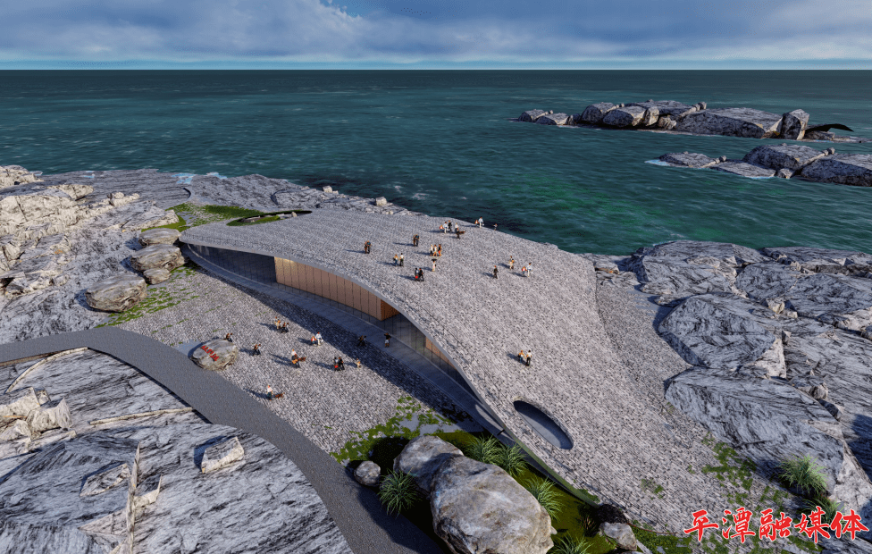 潭事丨平潭将又添一个打卡地风之翼艺术馆及地质博物馆开建