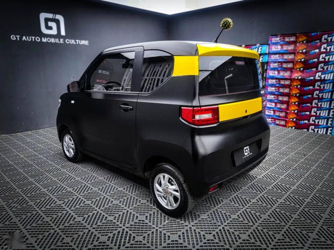 五菱mini电光金属黑案例欣赏