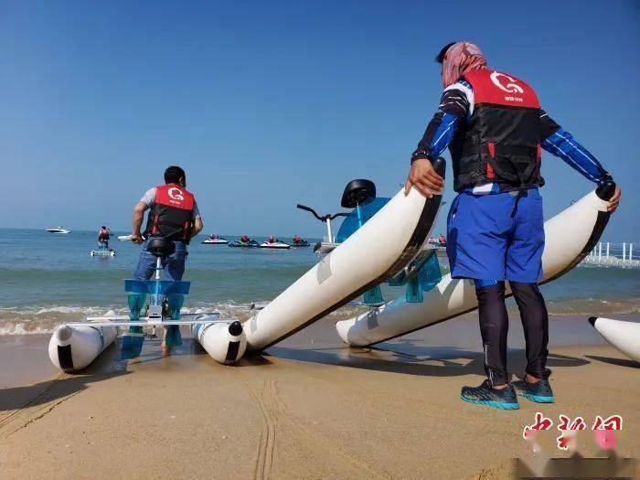 海南岛西南部也有海上旅游项目啦！乐东龙沐湾滨海乐园试营业