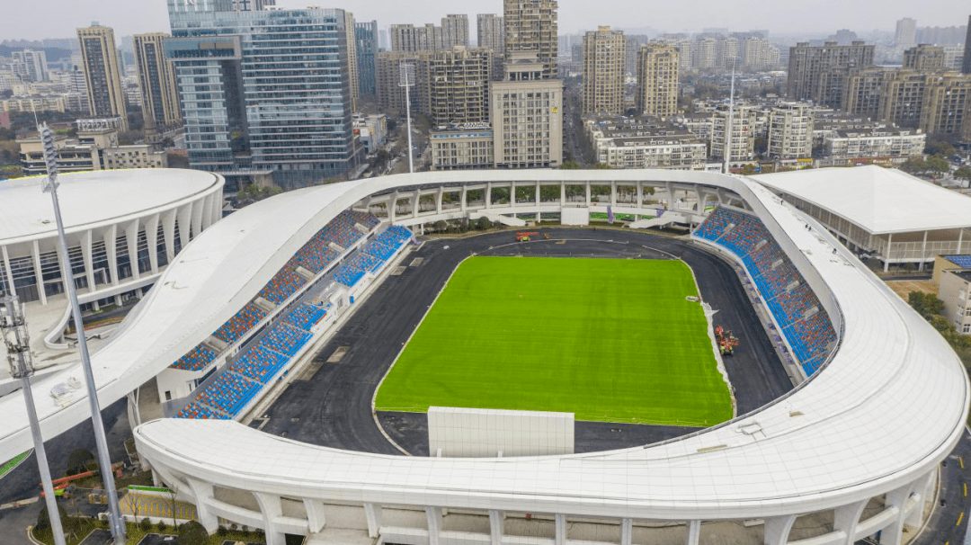 余杭人家门口的亚运场馆最新进展来啦!_体育场