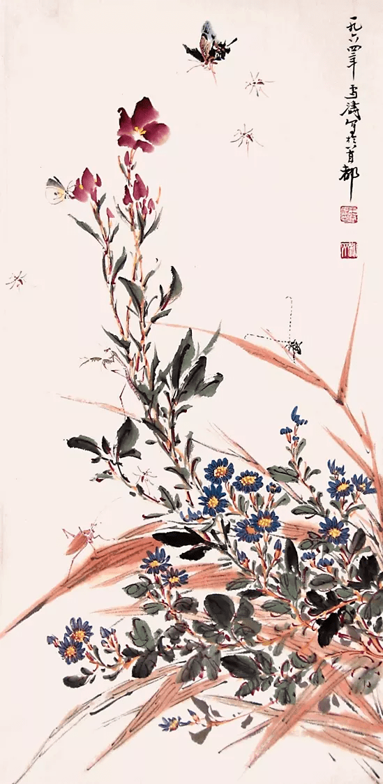 王雪涛小写意花鸟作品赏析