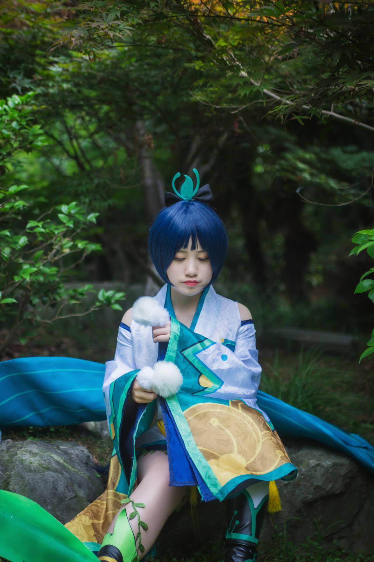《阴阳师》萤草cosplay
