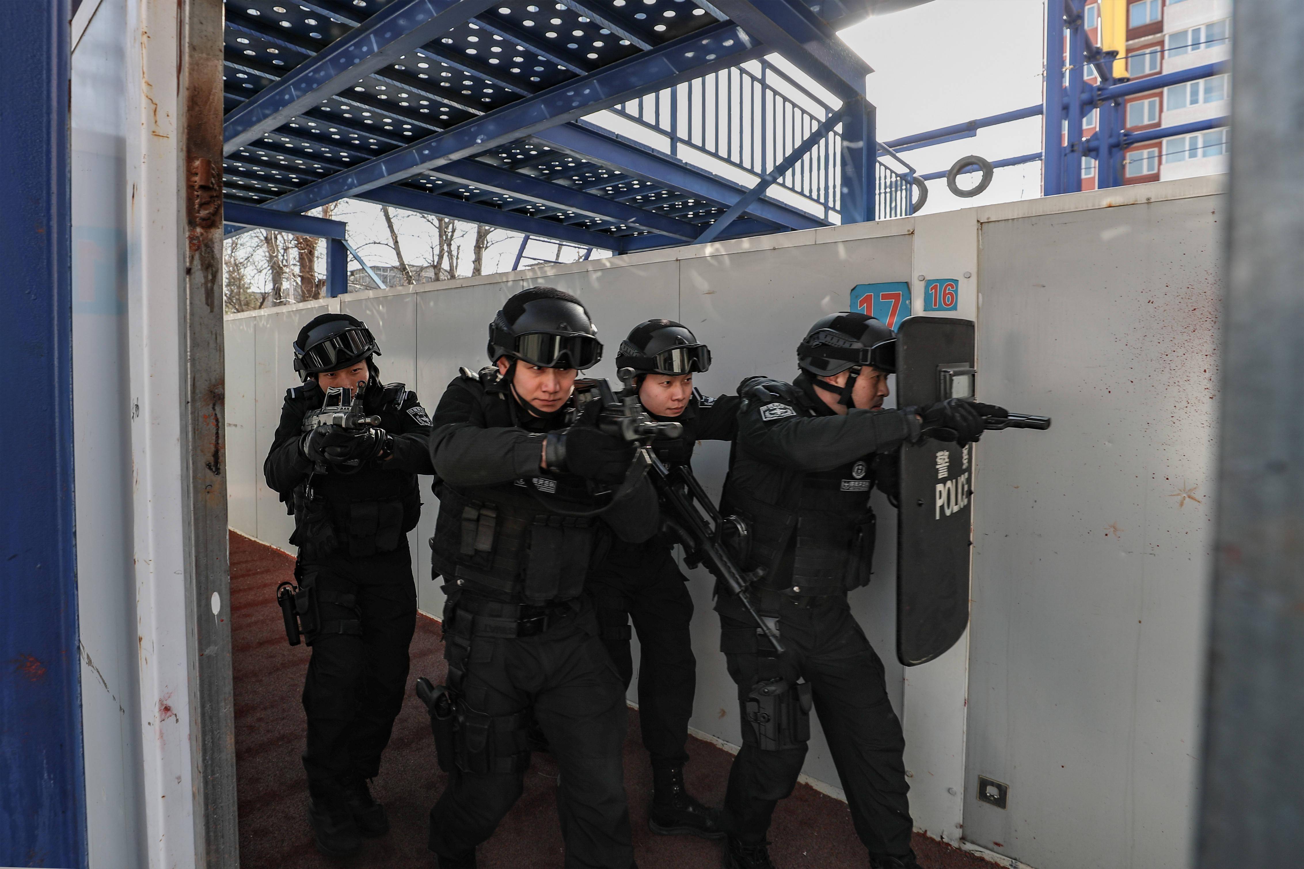 北京特警服装图片