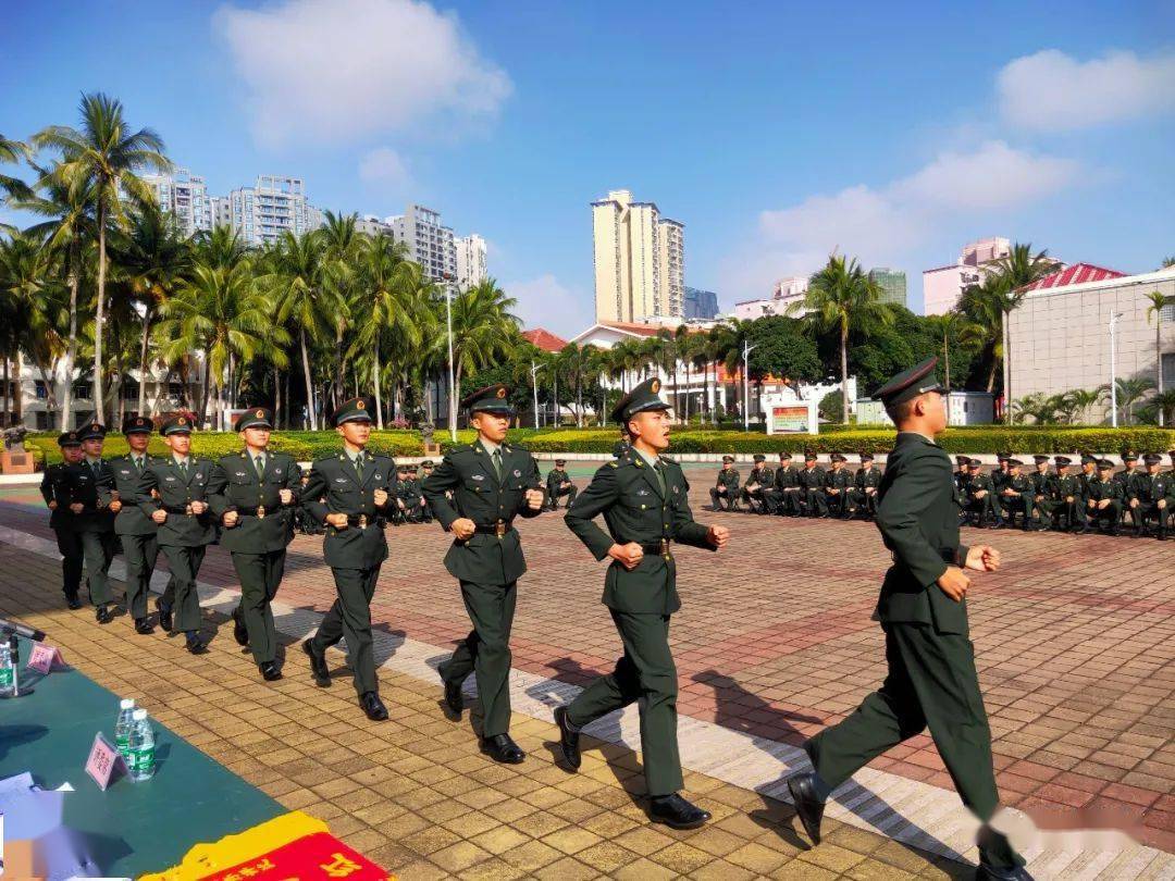 队列会操,内务评比……看海南省军区警卫勤务队如何强抓官兵作风