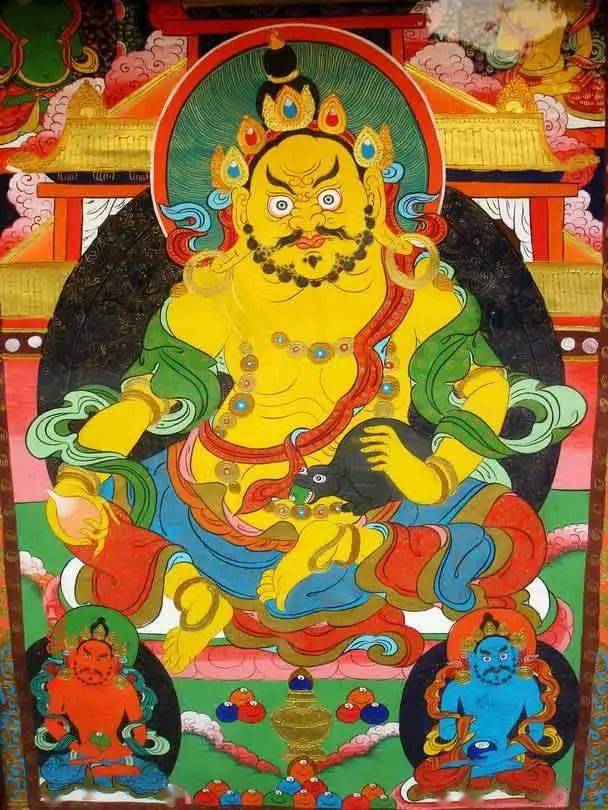 各路神仙送祝福,祝你牛运亨通,牛气冲天!_财神