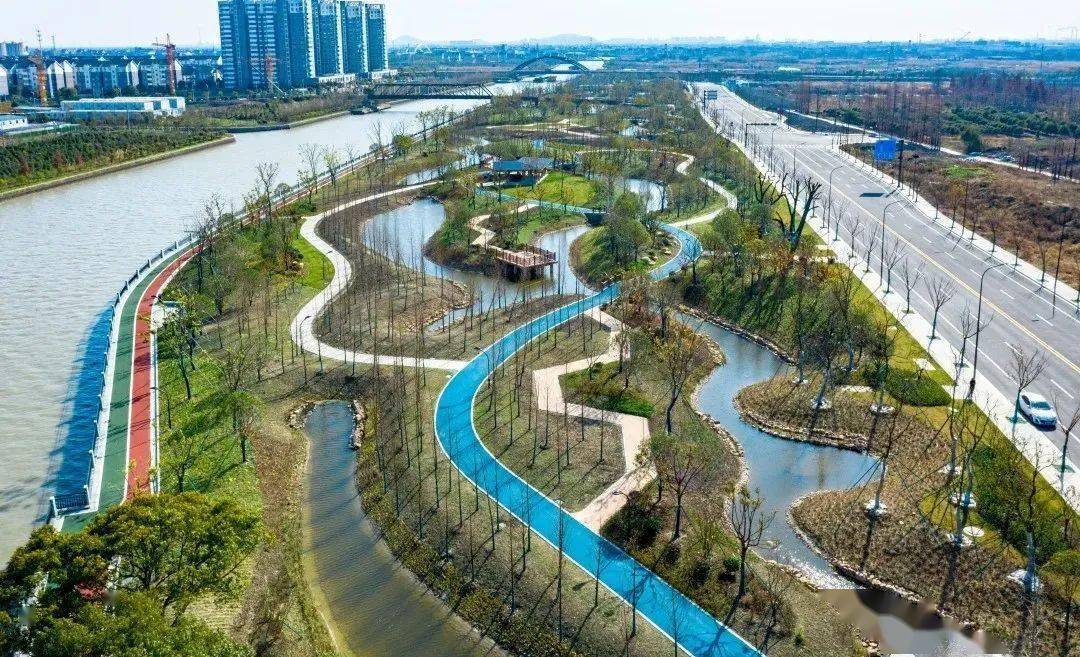 平湖这个城市新地标建设完成,春节又有好去处了_绿廊