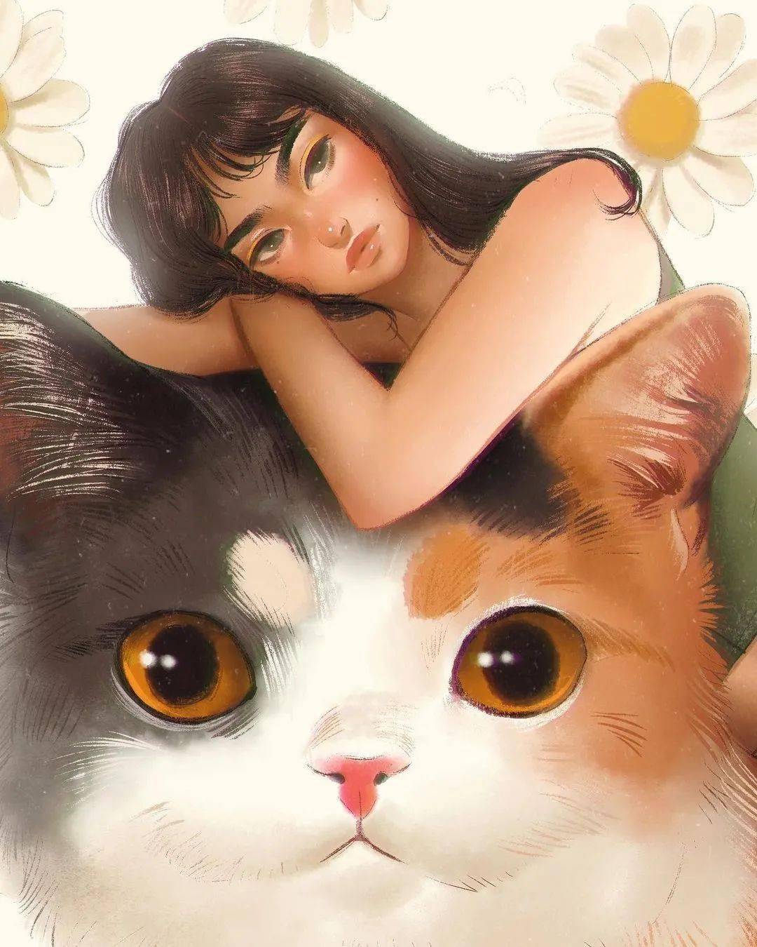 赋予插画世界的高级感从文艺复兴到装饰艺术janicesung凝集人物东方