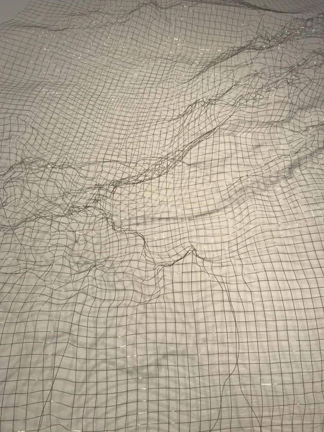 house当代艺术中心60x120cm 2017创作中艺术家运用了google earth的