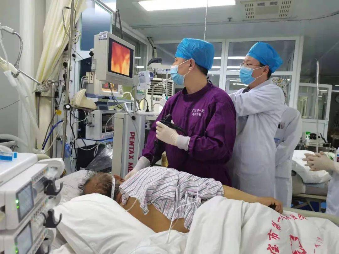 灵一技术我院多学科协作成功救治一例重症消化道大出血患者