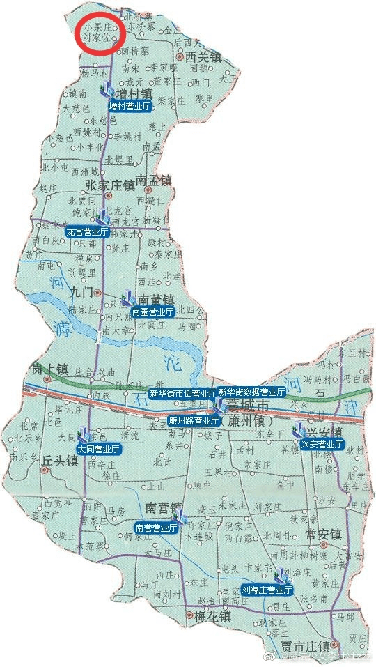藁城廉州镇地图图片