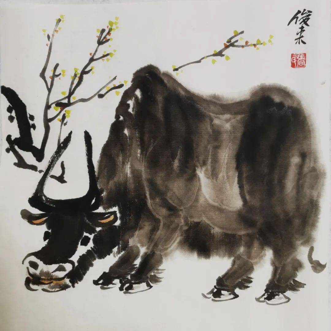 【迎春微展】賀新春 迎辛丑——唐山畫家筆下的牛_國畫