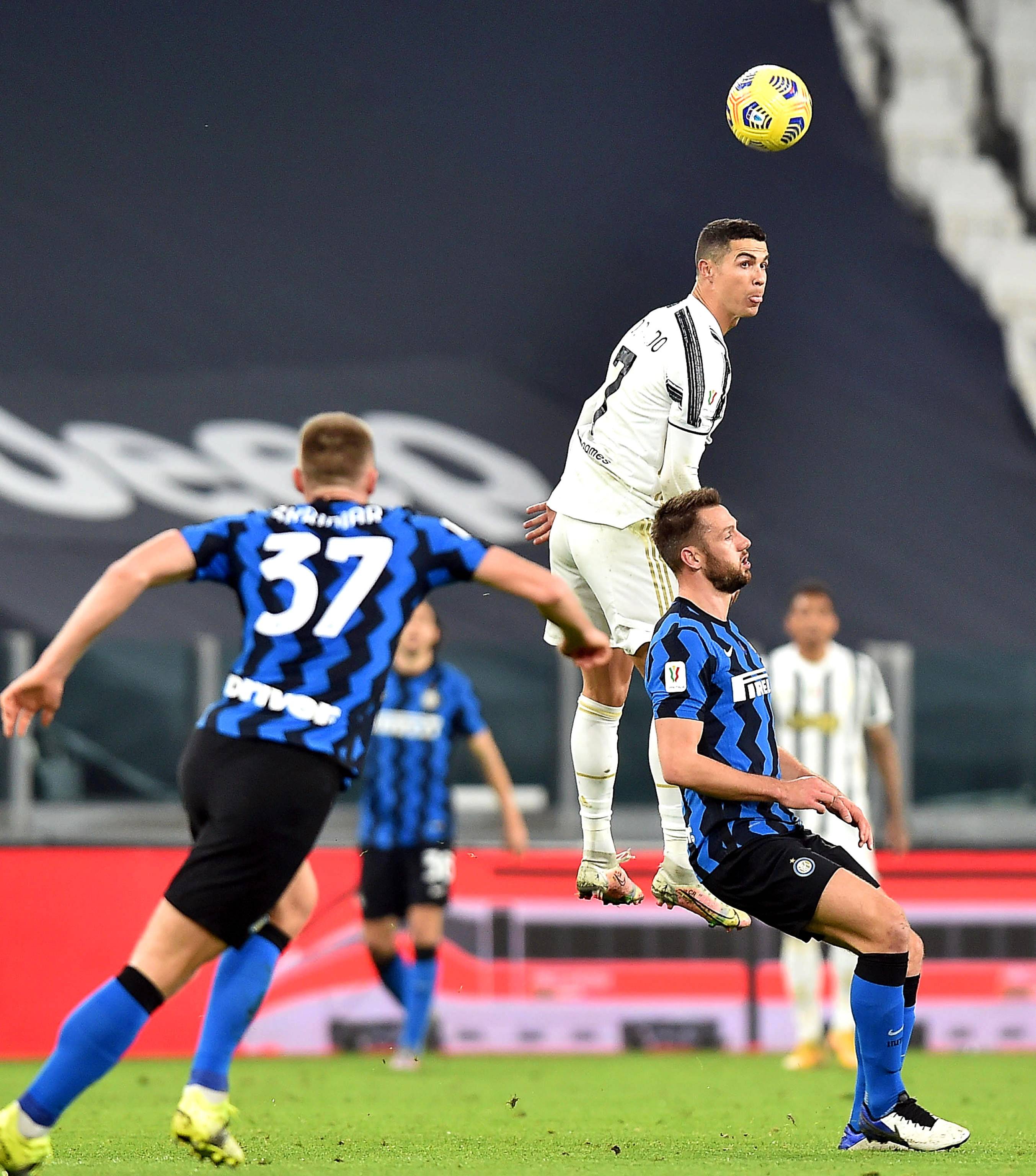 足球——意大利杯:尤文图斯晋级决赛