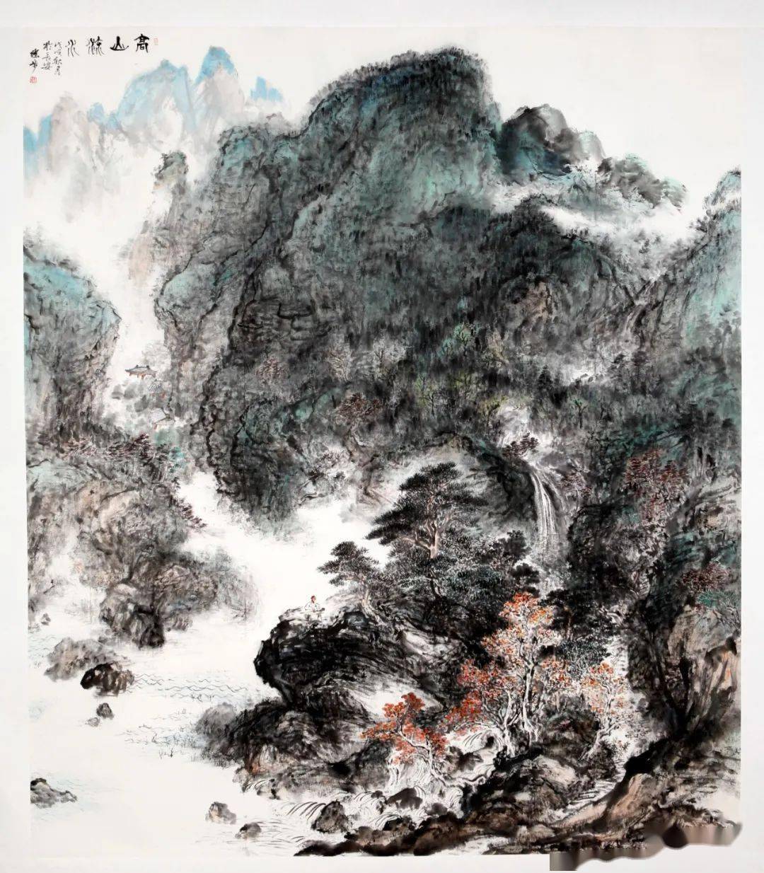 正在展出辛丑七人展之徐步作品欣赏