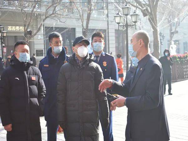 道里区委书记肖彬检查春节前消防安全工作
