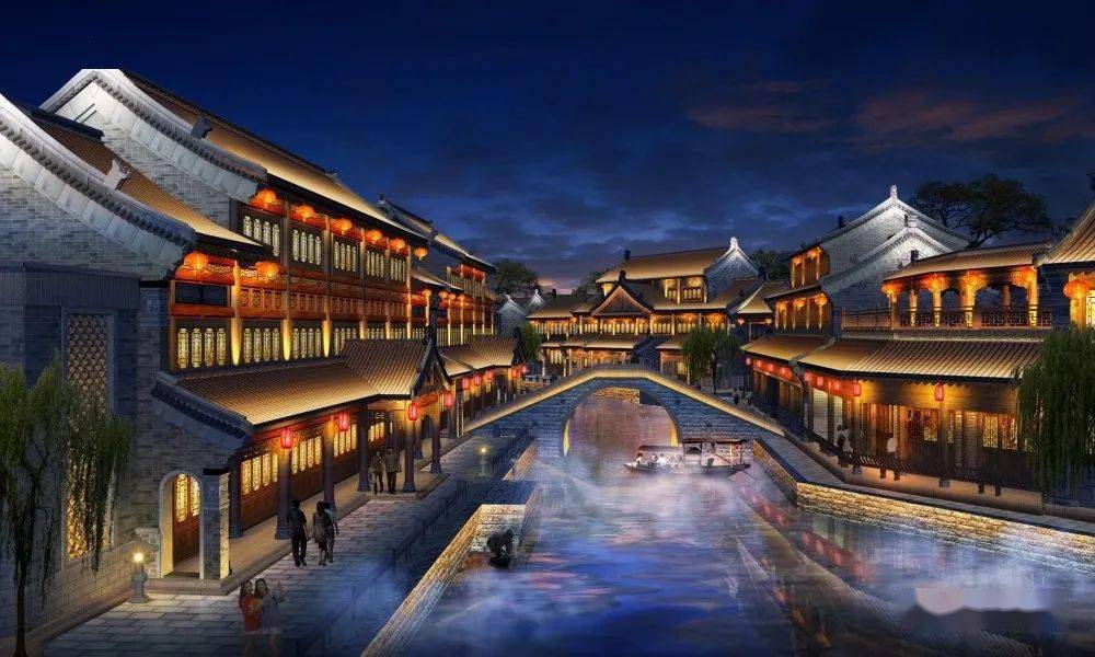 多图曝光莒国古城的夜景太美了