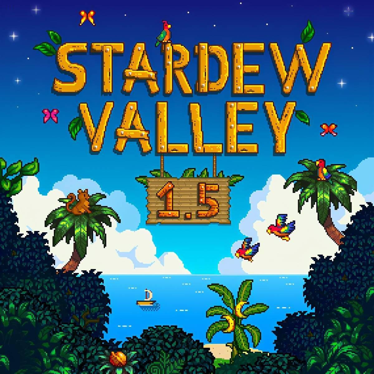 星露谷物语 主机版1 5版本更新上线开荒海岛农场 玩家