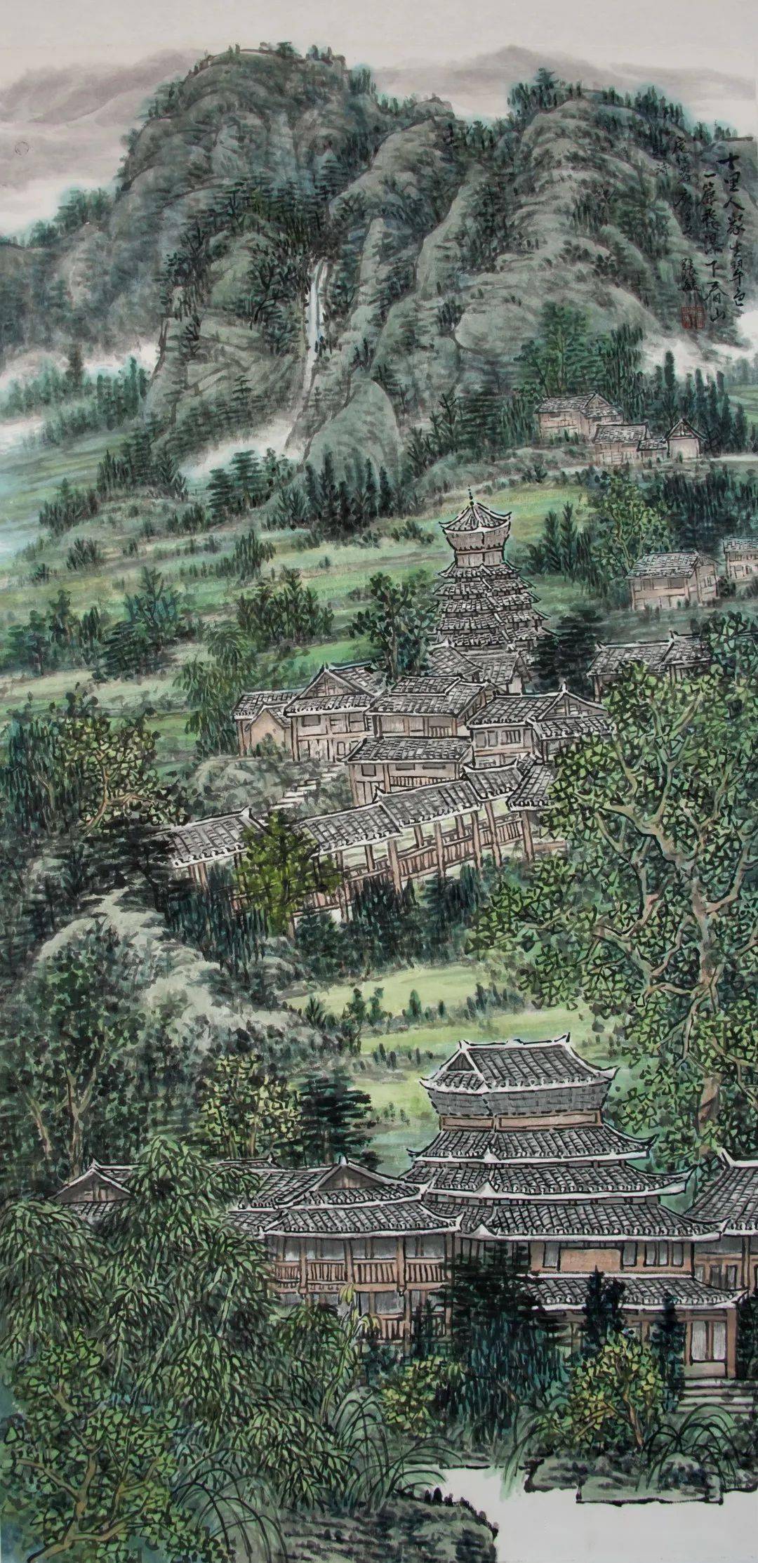 丹青染就新画卷贵州省中国画学会贵阳孔学堂迎春画展二