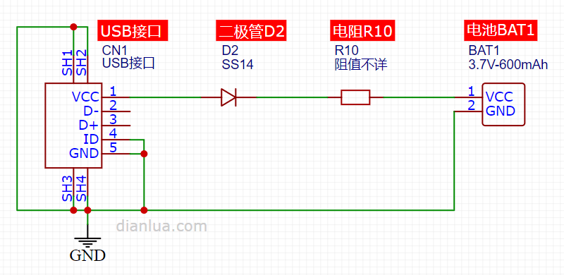 打兔机电路图图片