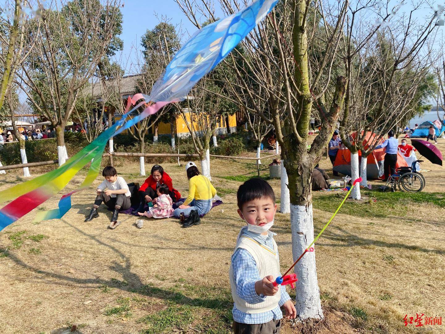 “公园里过年”今年有多火？探访青龙湖湿地公园：智慧绿道带来新玩法