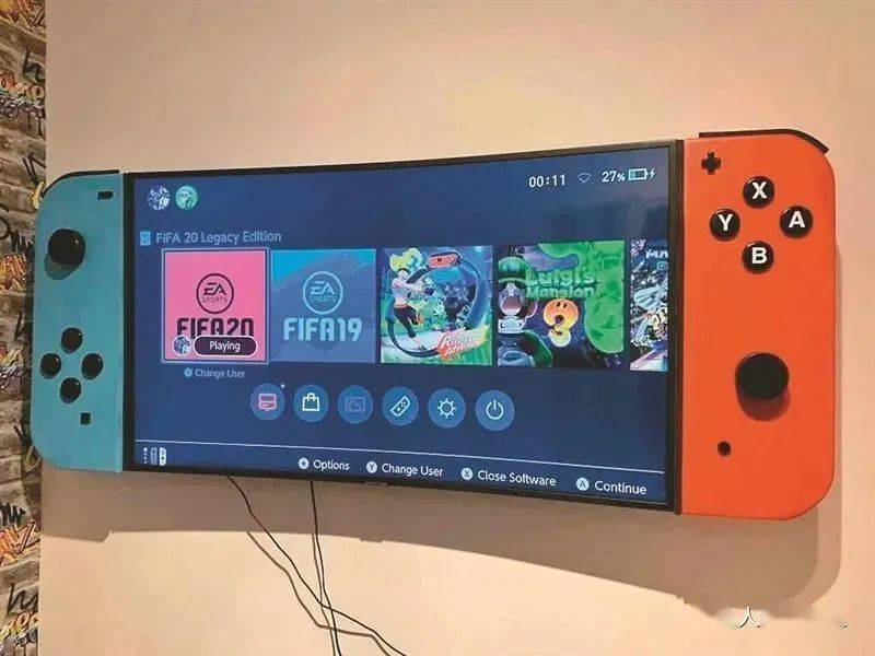 高手在民间 爸改造儿子电视 瞬间变巨型switch 史蒂芬