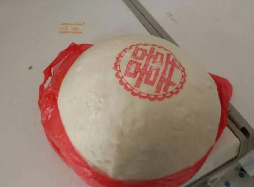 牛金过年67大红喜字盖馒头幸福生活有盼头