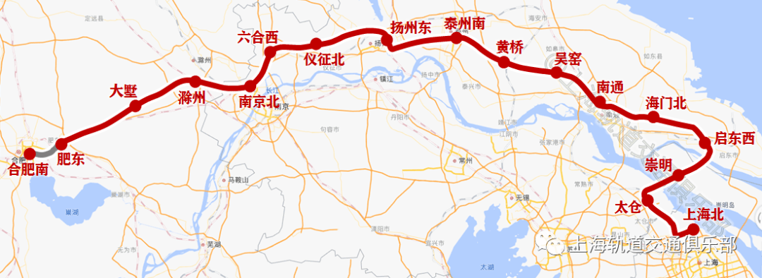 沪渝蓉高铁上海段沪杭客专上海南联络线将开始征地成本评估和物探工作