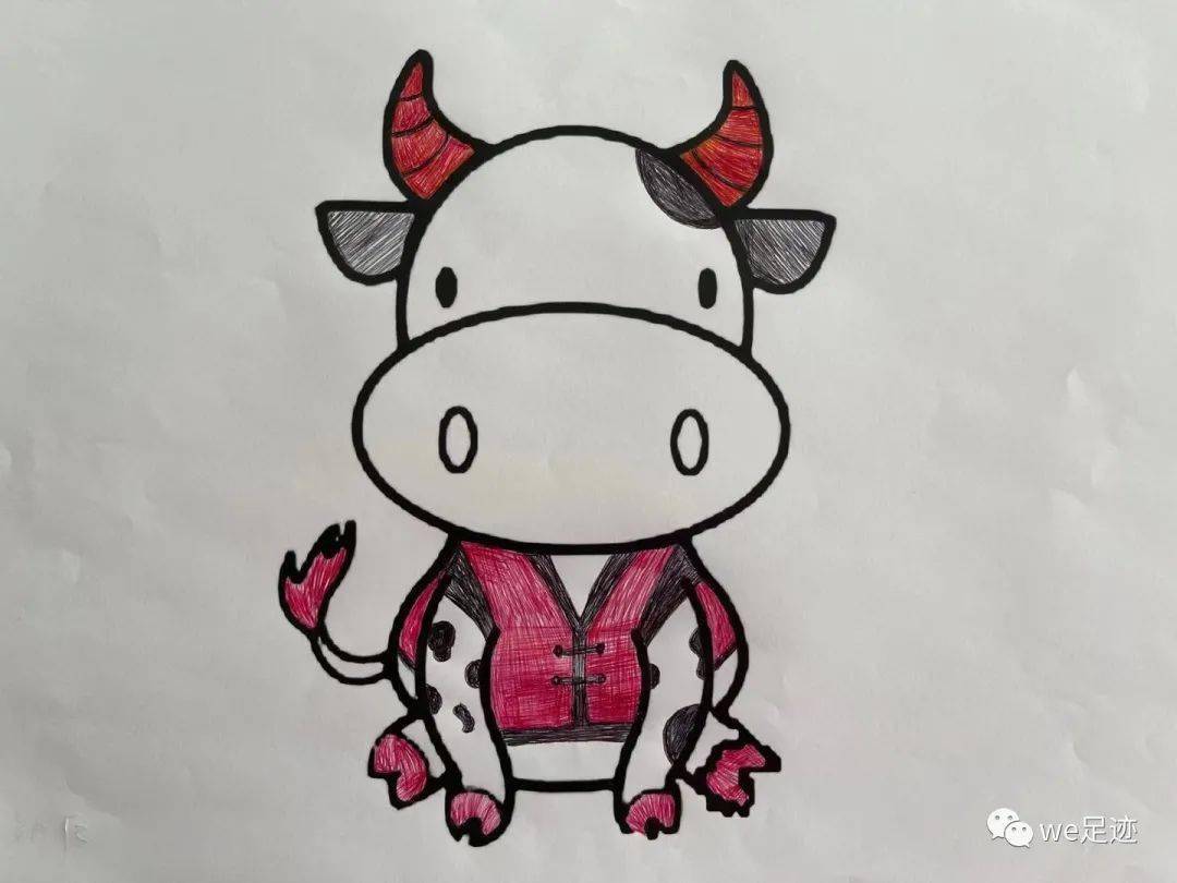 牛气十足涂鸦揭秘 | 一只牛能画出什么新花样呢?_小伙伴