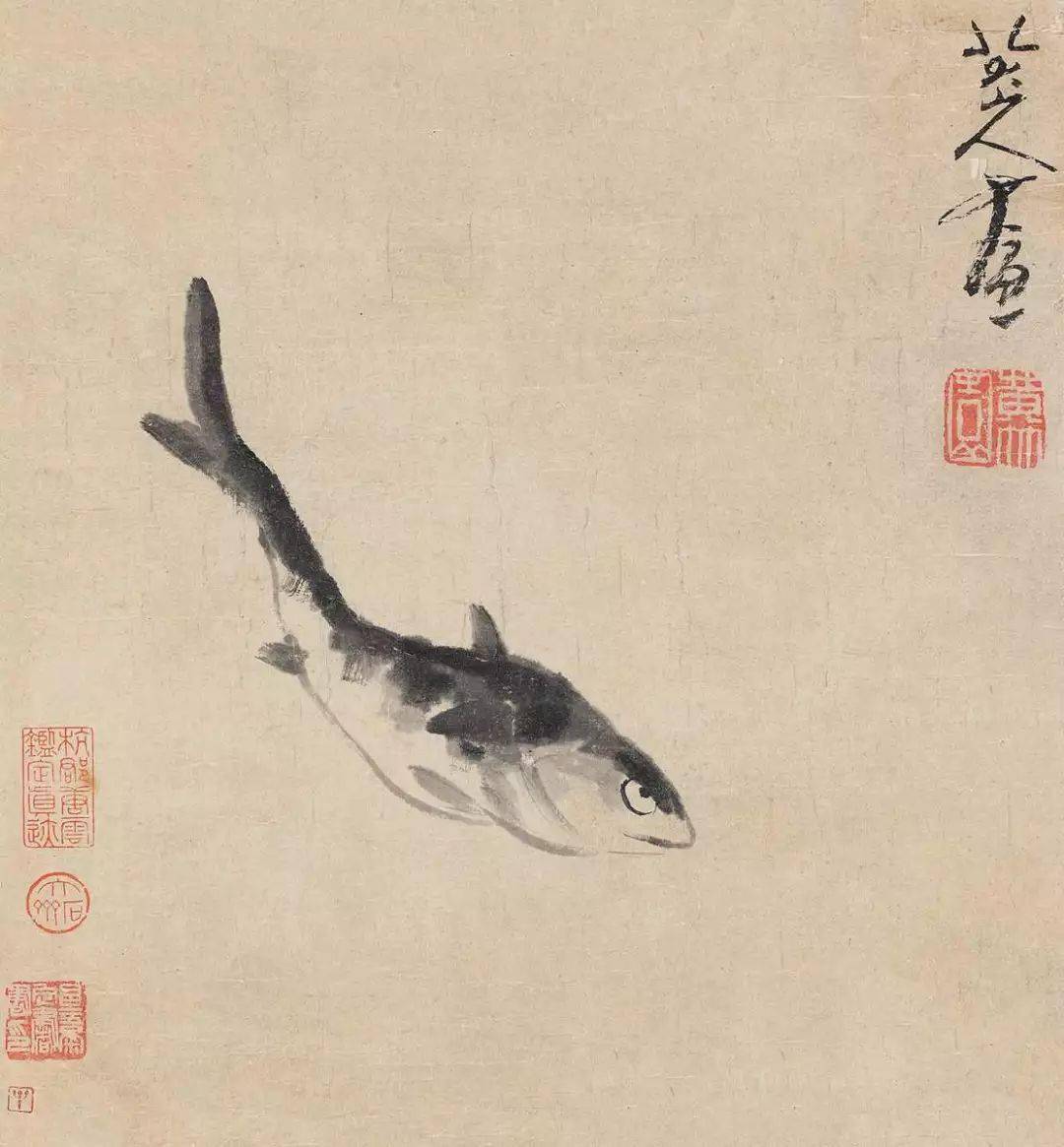 大师画鱼年年有余