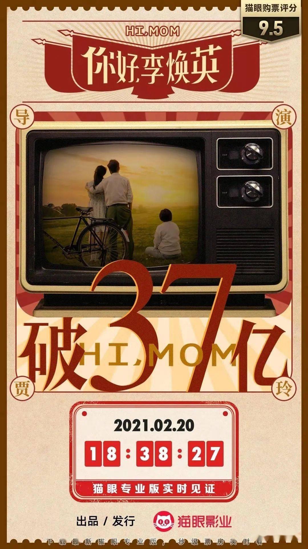 《你好,李焕英》票房破37亿!