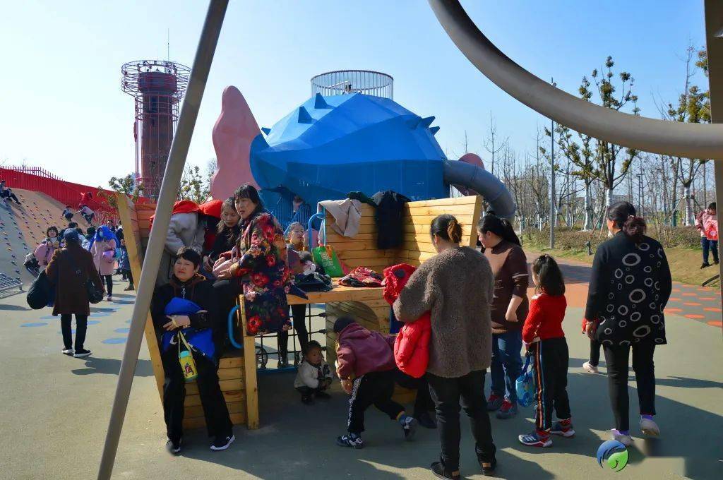 重大发现海安城区新增一处开放式公园游乐区人山人海就在