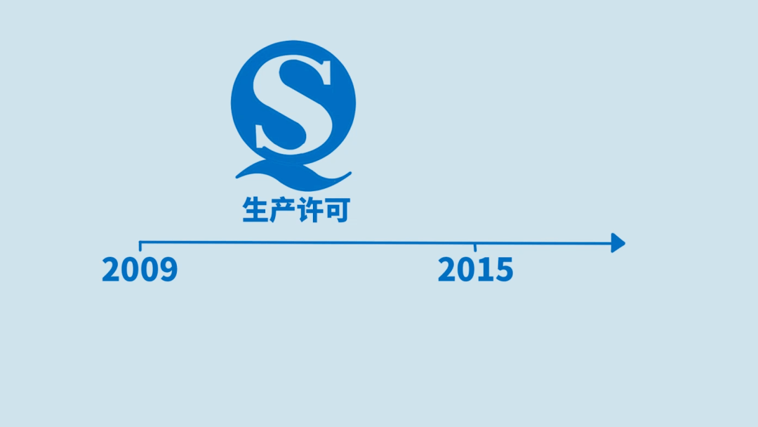 不再使用qs標誌,而是使用 新的食品生產許可,也就是 sc 編號