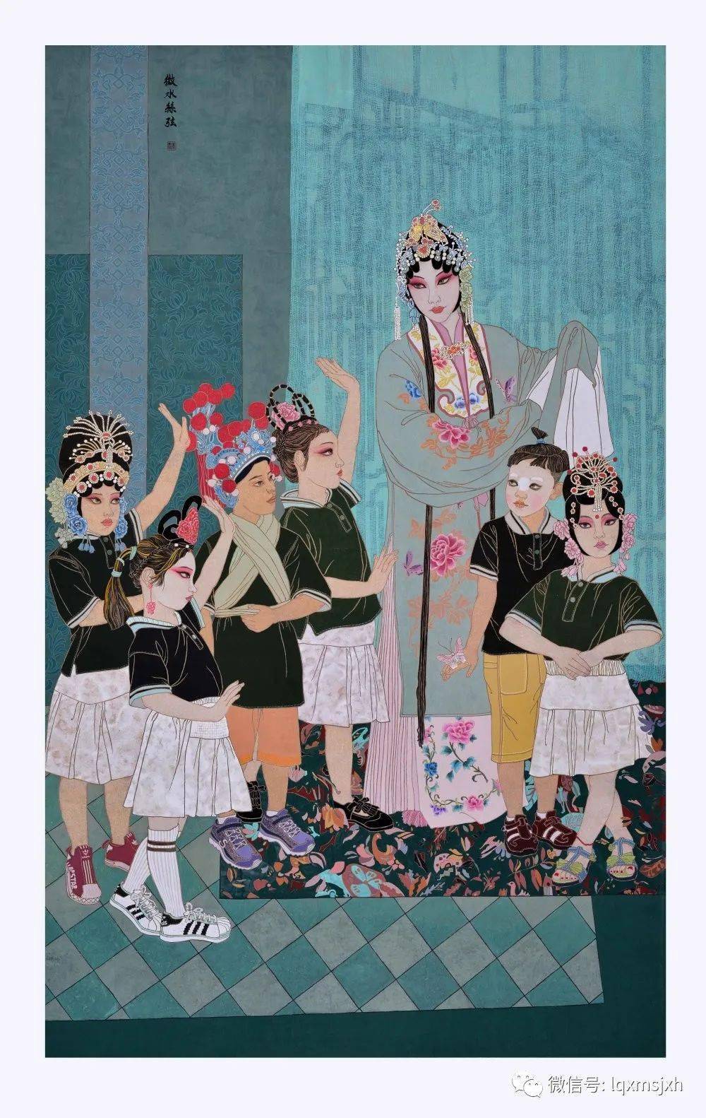 唐 霞《微水丝弦》张立玉《山里人家》张福生《朝露万物生》宫春友