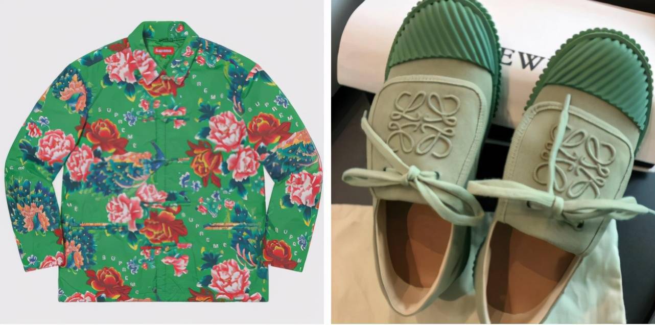 supreme春夏款花袄设计,有点辣眼睛_东北