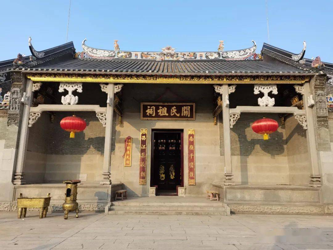 重新修缮的上西关氏树德堂祖祠_九江