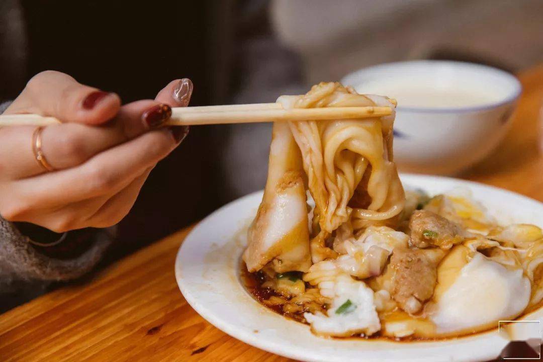 东莞独一份『肠粉地图』,想吃要起早!