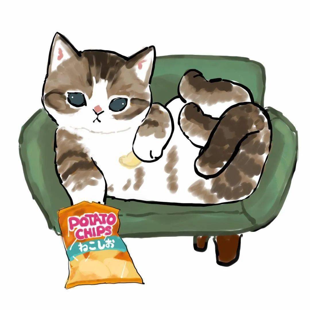 日本插画师靠一组"虐心"的猫咪插画,爆红网络,网友:太真实了!