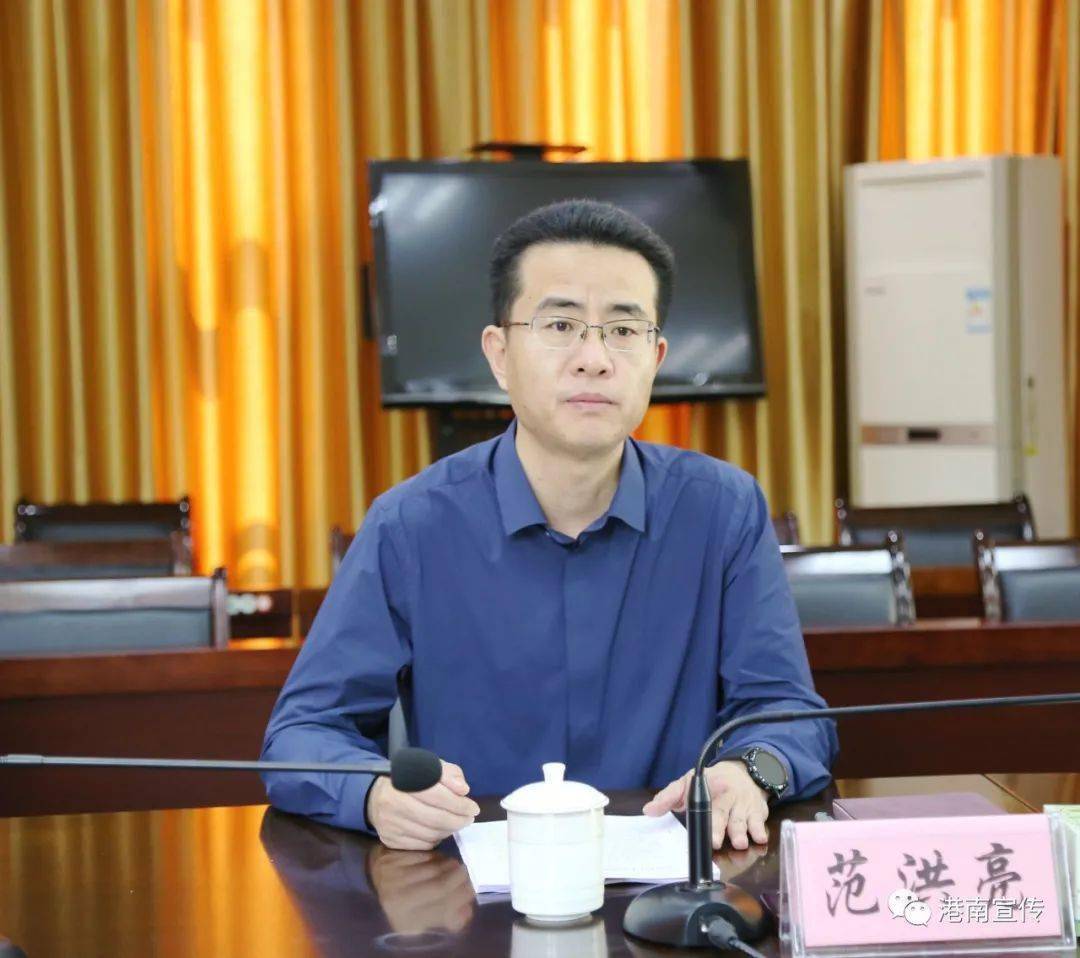 范洪亮会见乐禾食品集团股份有限公司战略发展部总经理何彪一行