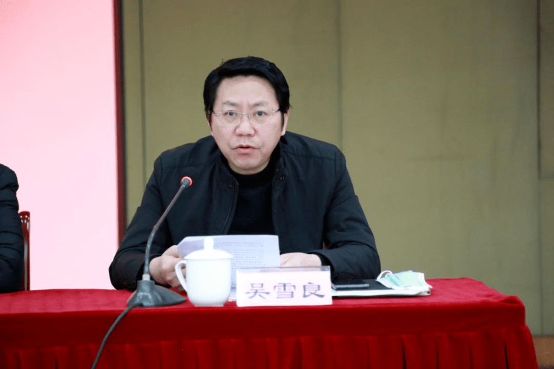 会上,镇党委委员,纪委书记吴雪良同志传达了区纪委