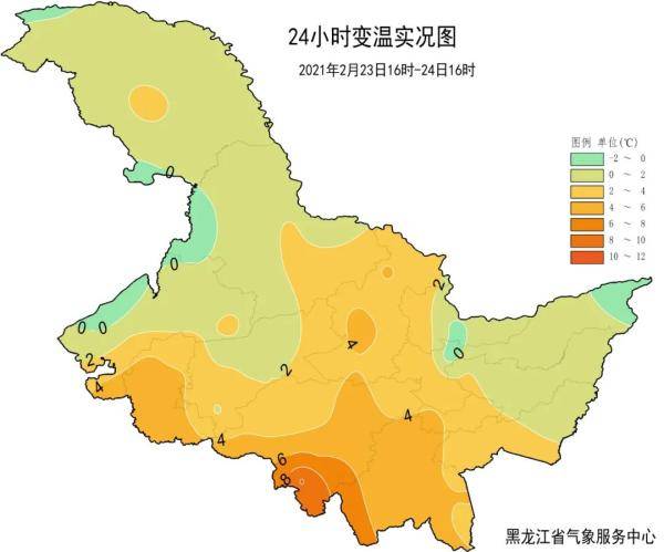 周末喜迎大回暖，黑龙江有小到中雪，局地有大雪