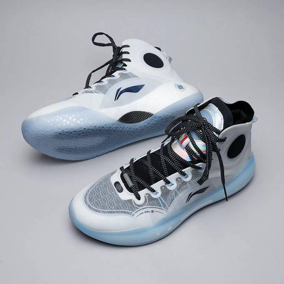 快传开箱李宁驭帅1442实战篮球鞋