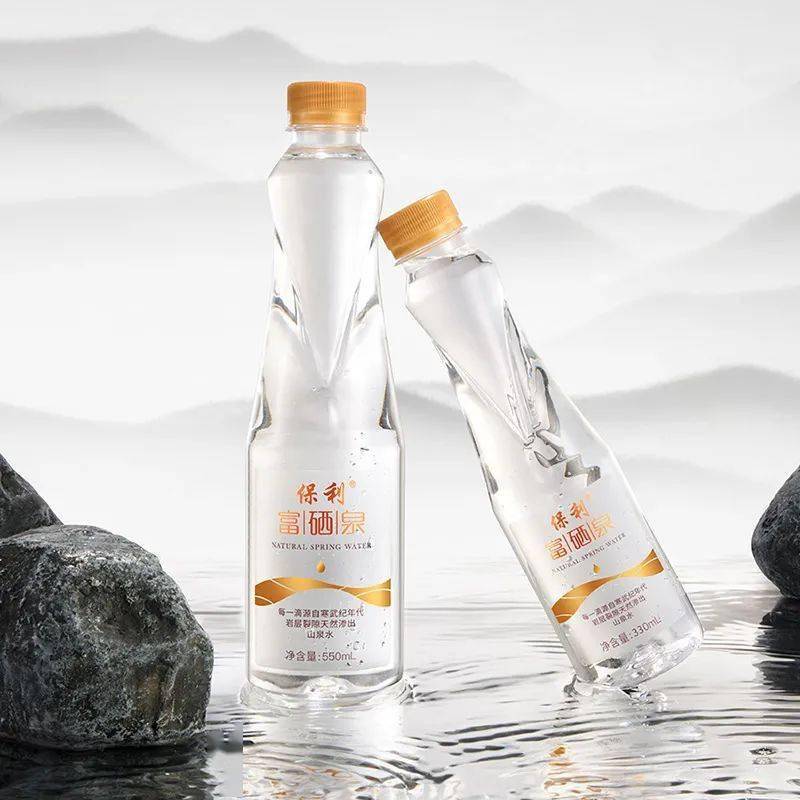 【保利富硒泉】550ml*12瓶,天然深处山泉水