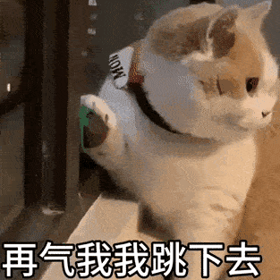 这是脏话 小猫咪不可以讲的表情包不生气 不生气 不要骂人 算了算了