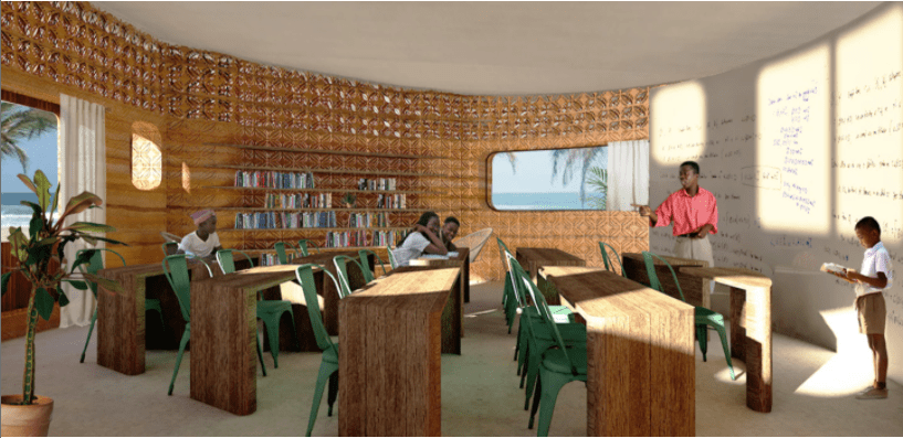 Huts|马达加斯加将建全球首所3D打印学校