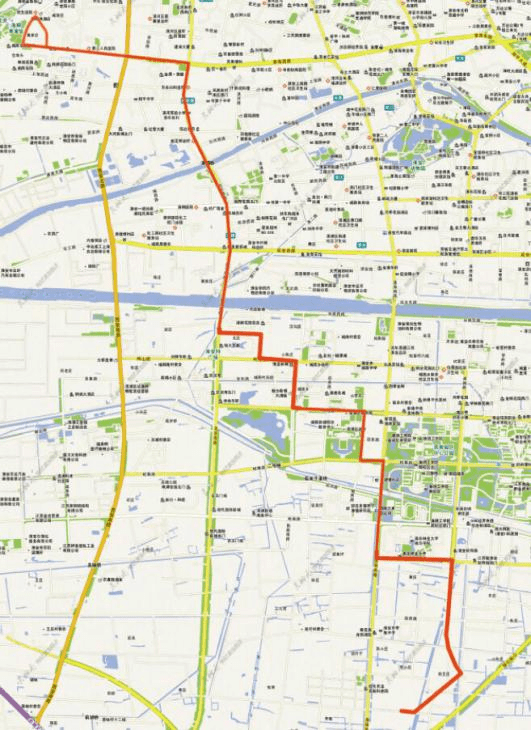 淮安201公交车路线图图片