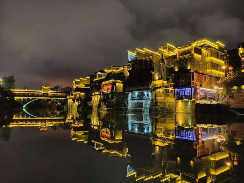 吉首市内游玩担当乾州古城早春景色迷人这谁顶得住