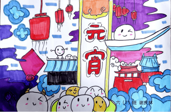 中国所有传统节日绘画图片