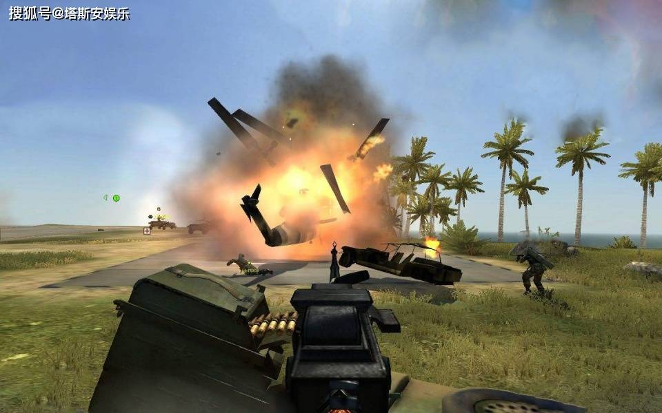 《战地2》这部作品在当时的玩法非常新颖,而且里面采用开放性世界