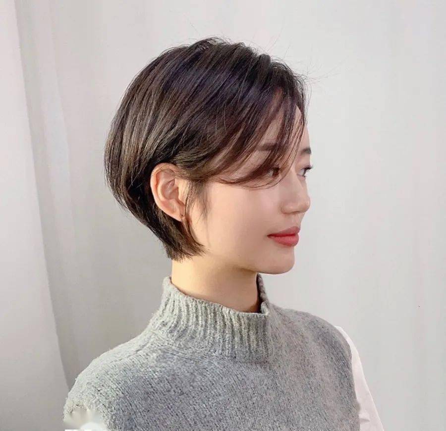 个性少女or优雅女神都能驾驭的短发